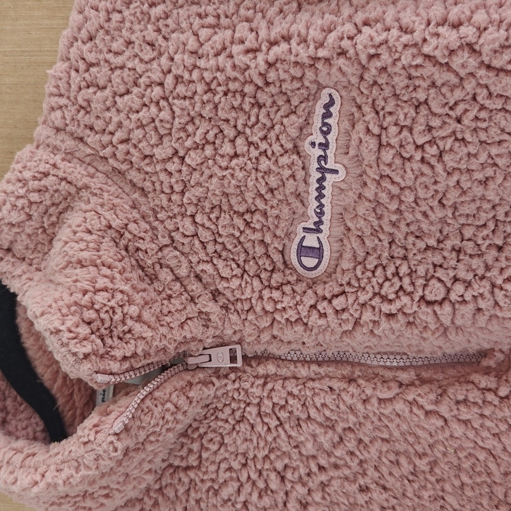 Champion Quarter Zip Sherpa Fleece - Picture 2 of 6